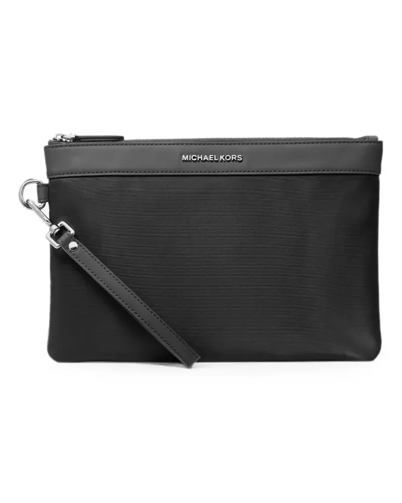 Michael Kors Brooklyn Reisetasche mit Logo-Schild - Schwarz Schwarz