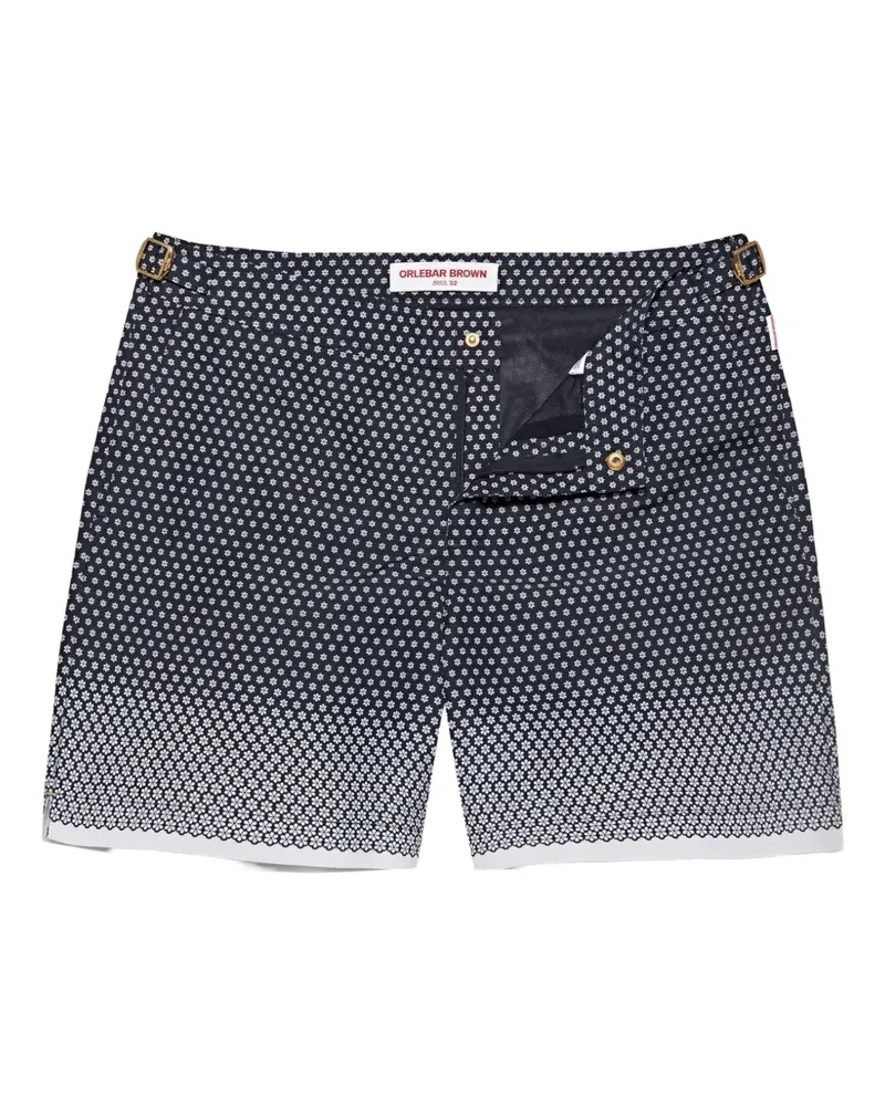 Orlebar Brown Bulldog floret-print swim shorts - Blau Blau