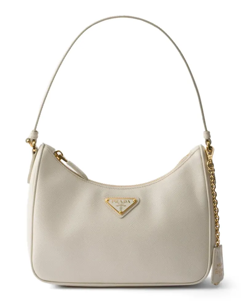 Prada Re-Edition 2005 Mini Schultertasche - Nude Nude