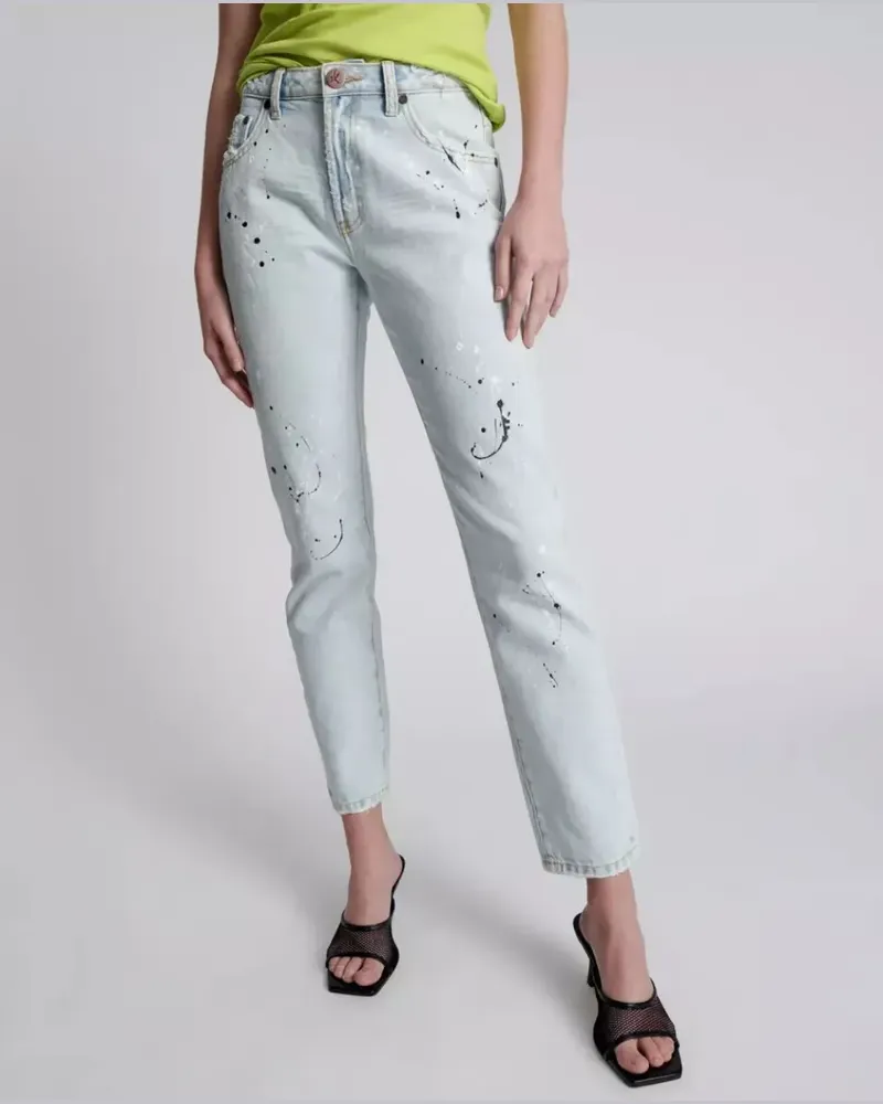 One Teaspoon Jeans mit geradem Bein - Blau Blau
