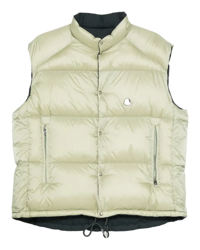 Moncler Tibb reversible down gilet - Nude Nude