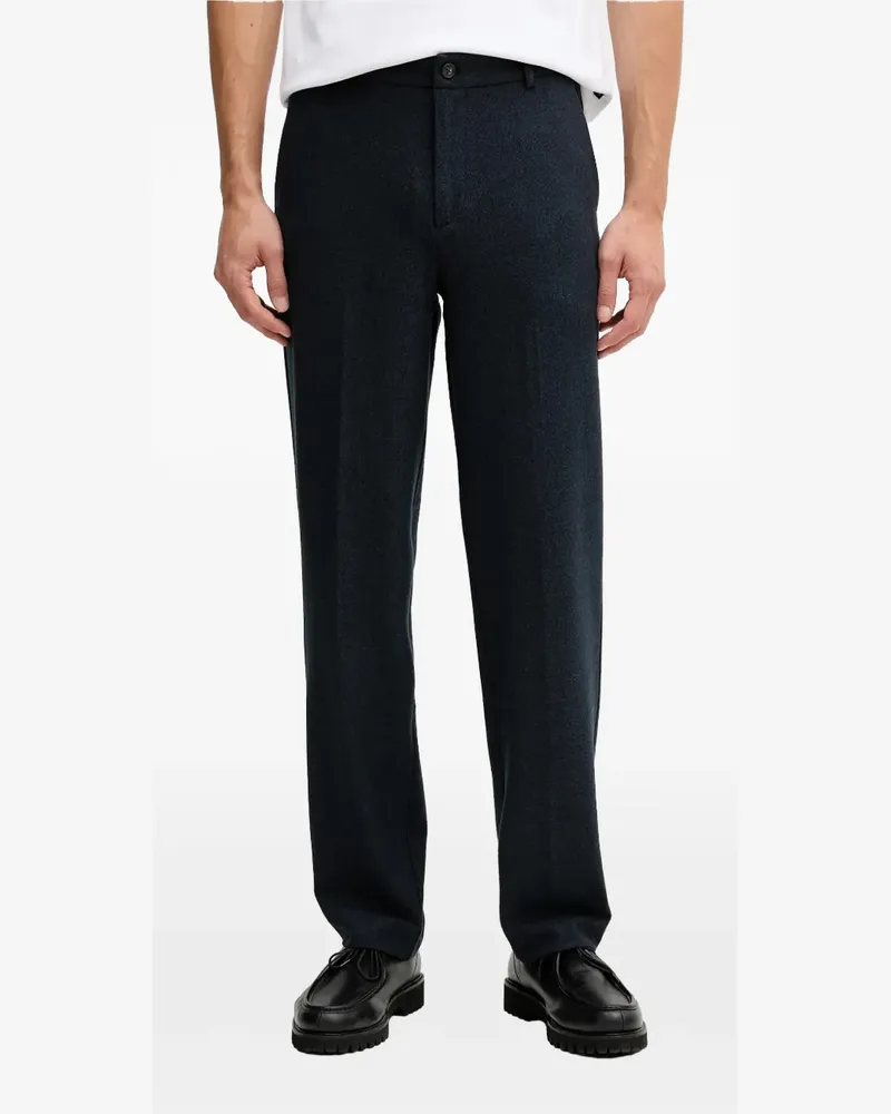 Lindbergh Klassische Hose mit Bügelfalten - Blau Blau