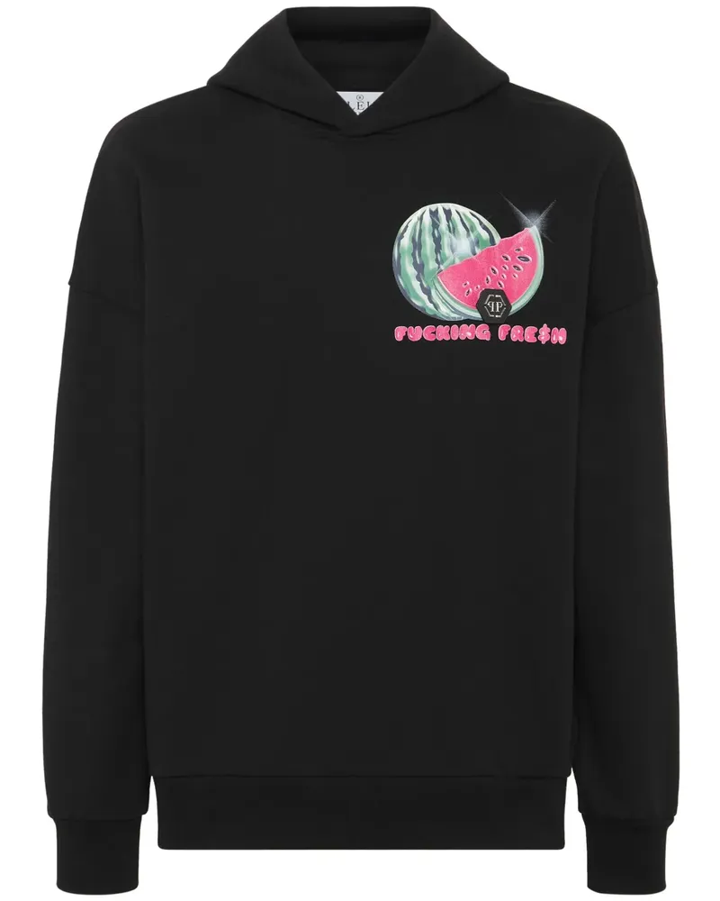 Philipp Plein Tutti Frutti Hoodie - Schwarz Schwarz