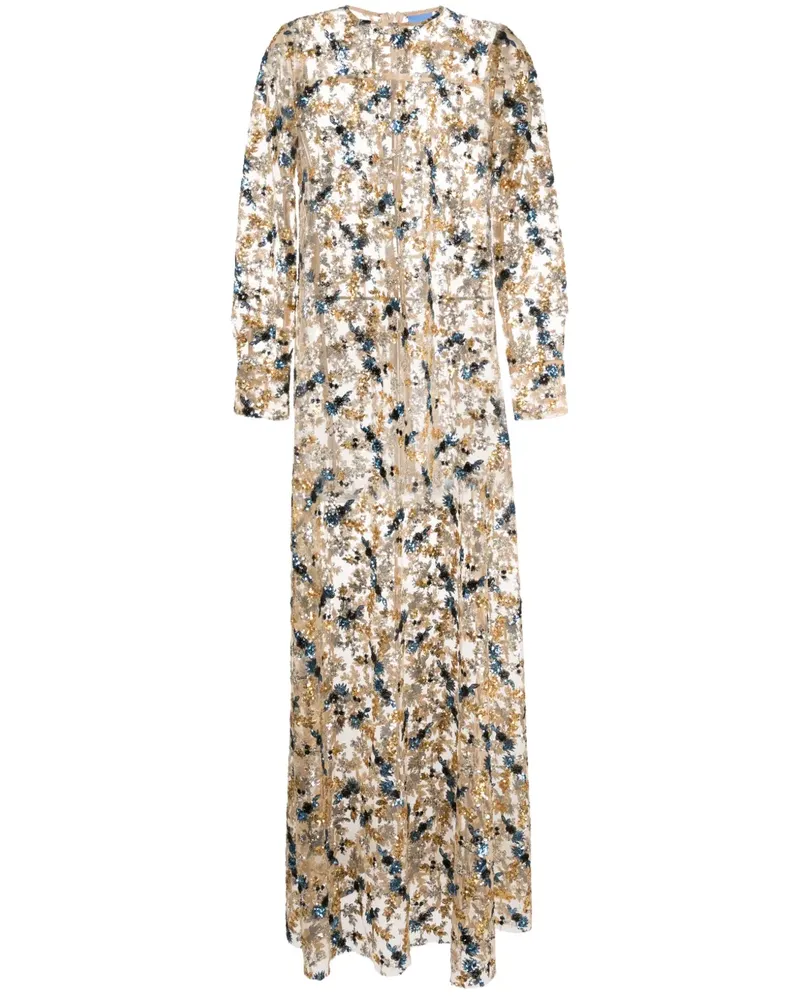 macgraw Kleid mit Blumenstickerei - Mehrfarbig Mehrfarbig