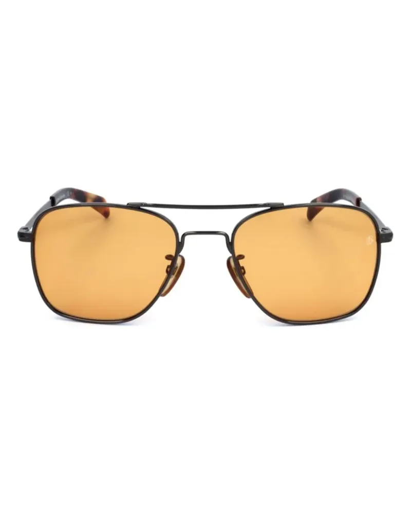 EYEWEAR by DAVID BECKHAM Getönte Pilotenbrille - Silber Silber