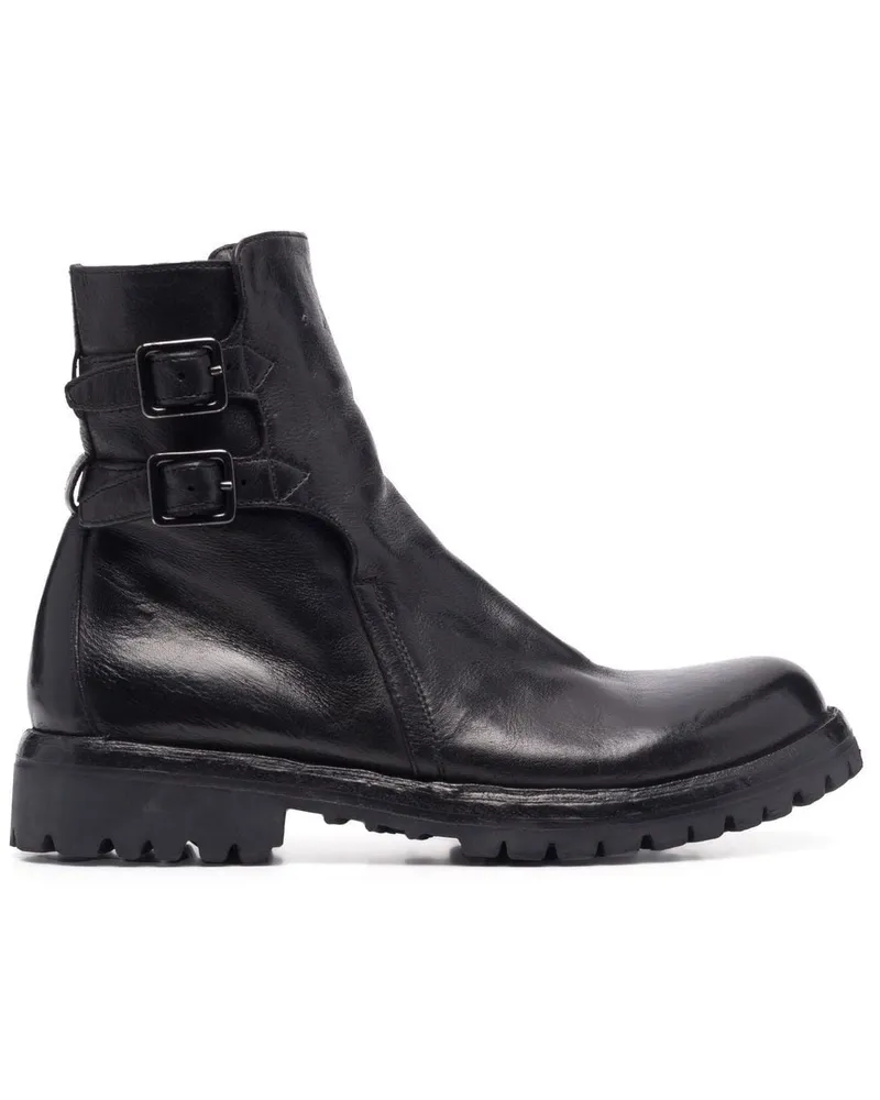 Officine Creative Italia Loraine Stiefeletten - Schwarz Schwarz