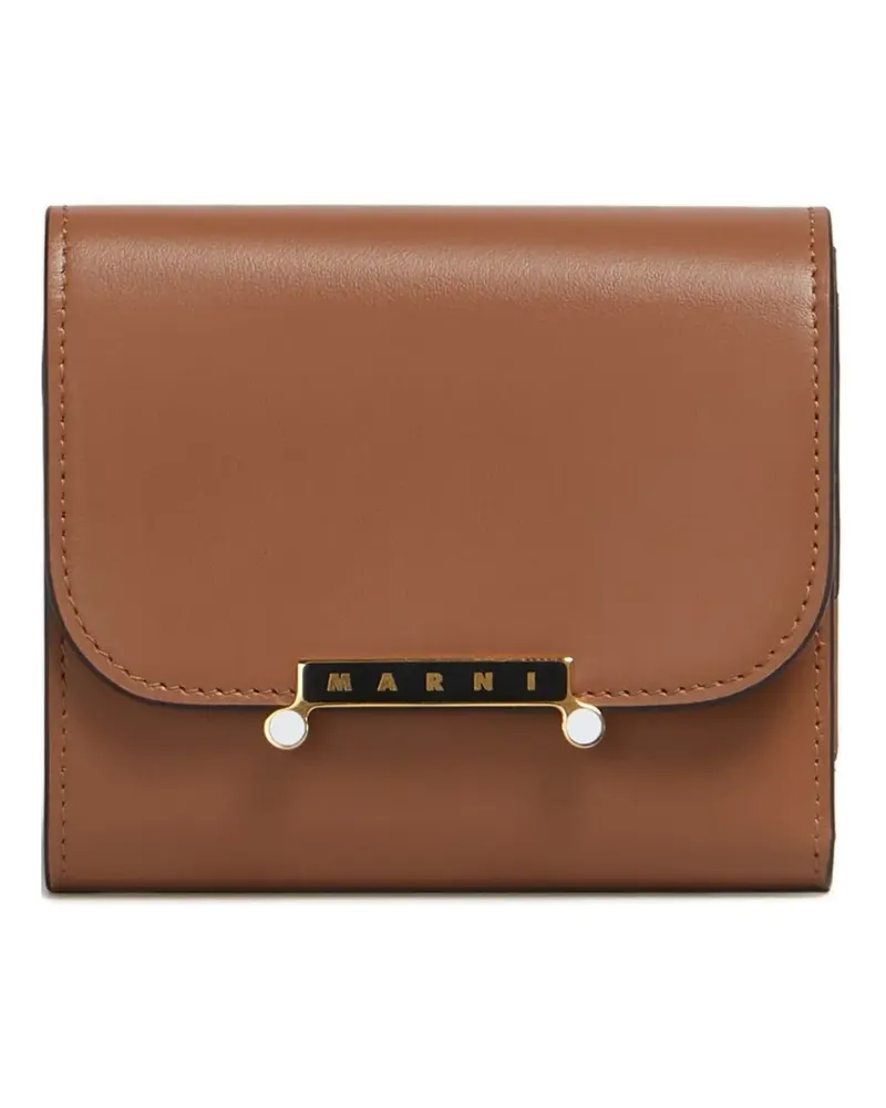 Marni Klassisches Portemonnaie - Braun Braun