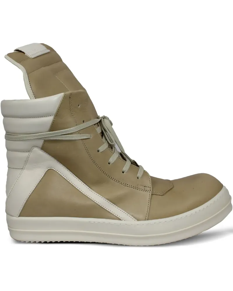 Rick Owens Geobasket Sneaker-Boots - Grün Grün