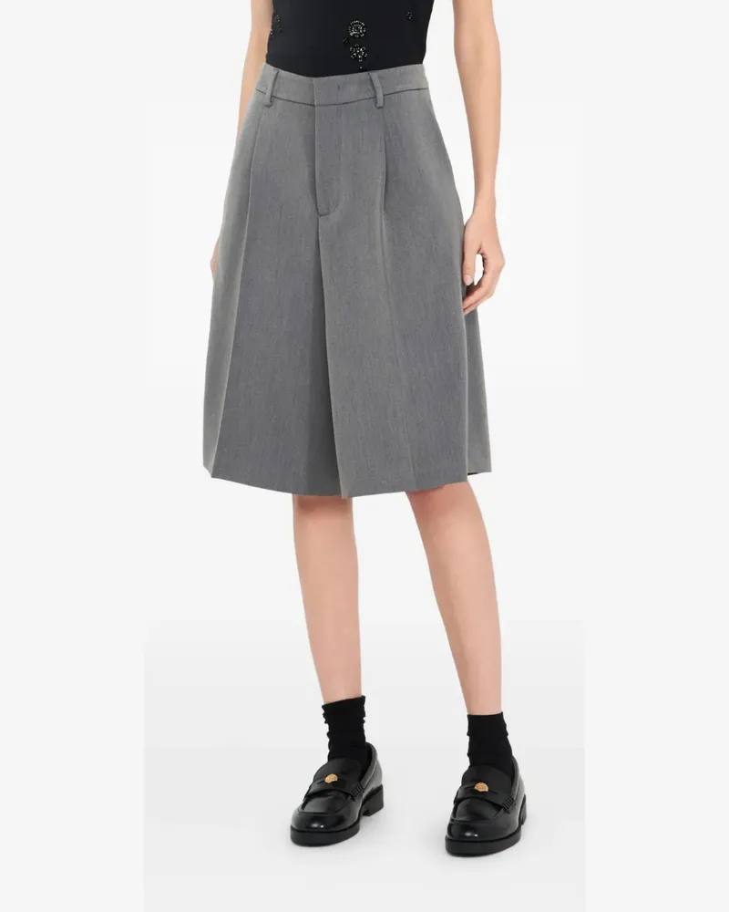 Liu Jo Shorts mit Falten - Grau Grau