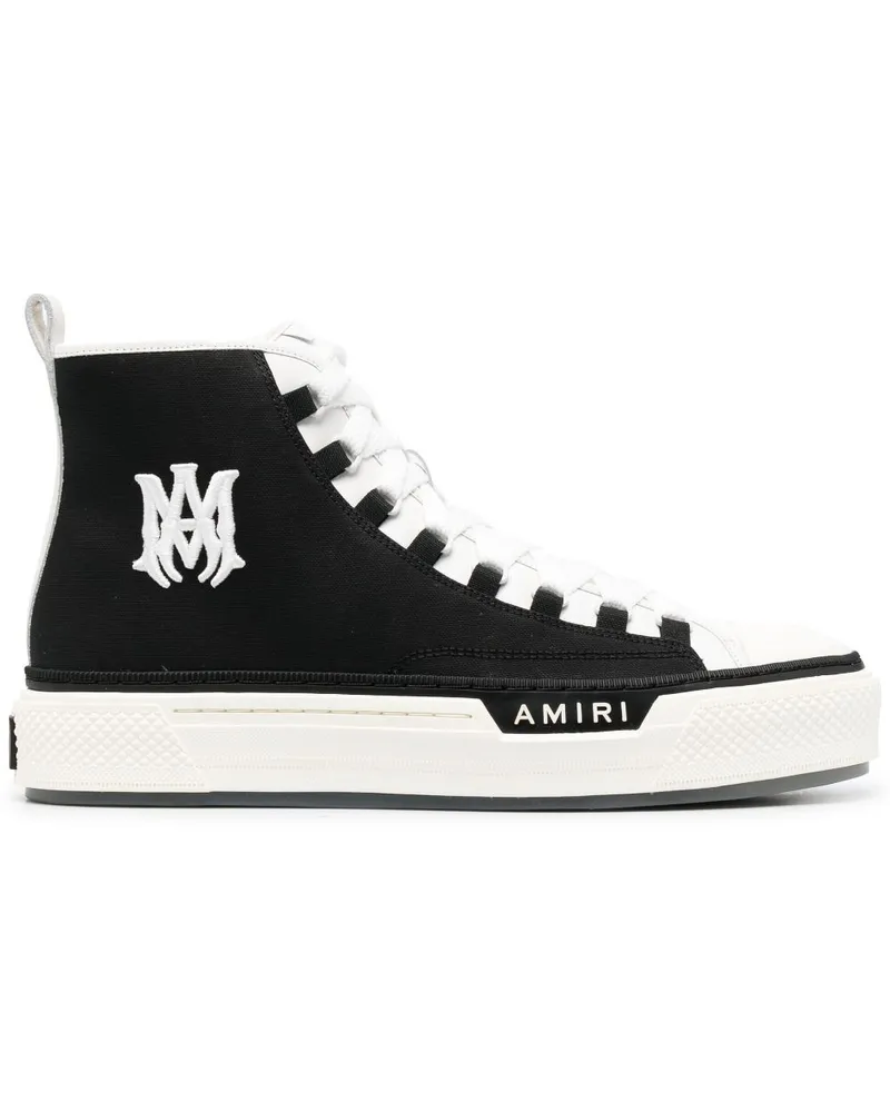 Amiri M.A. Court High-Top-Sneakers - Schwarz Schwarz