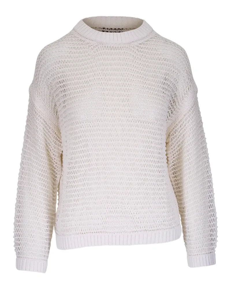 TWP Langärmeliger Pullover mit rundem Ausschnitt - Nude Nude