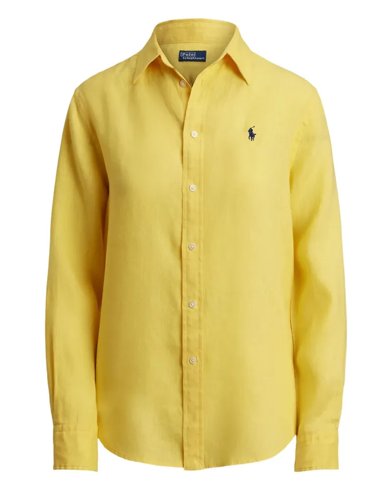 Ralph Lauren Klassisches Hemd - Gelb Gelb