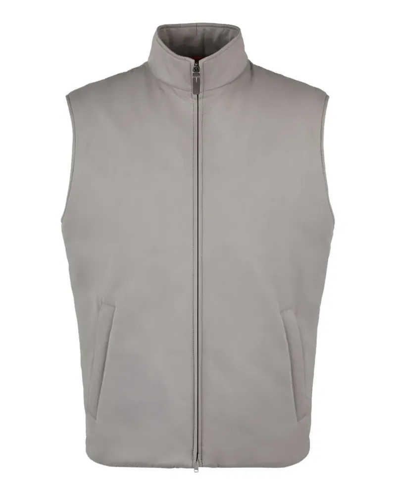 TOD'S Wattierte Weste - Grau Grau