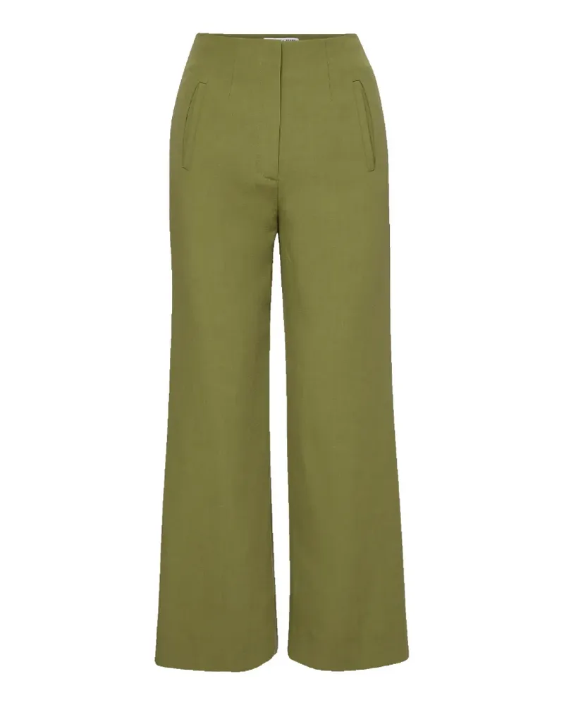 Veronica Beard Dova wide-leg trousers - Grün Grün