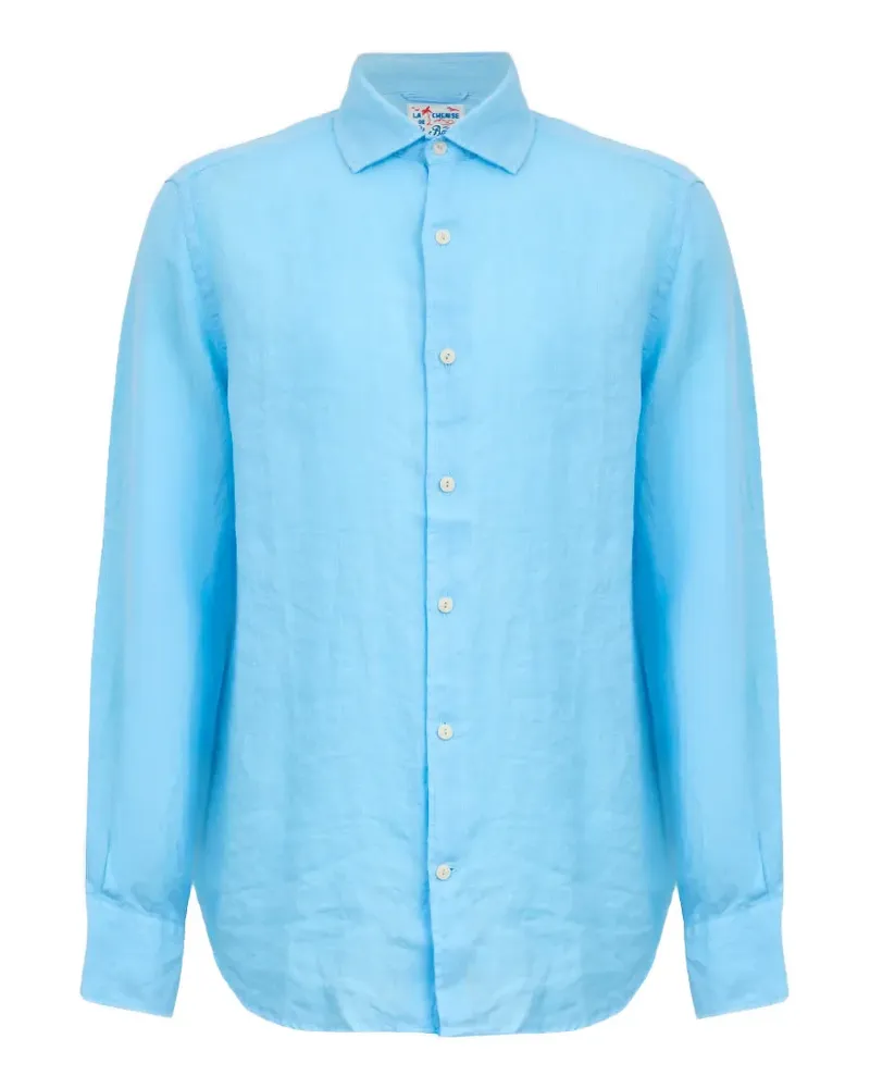 MC2 Saint Barth Klassisches Hemd - Blau Blau