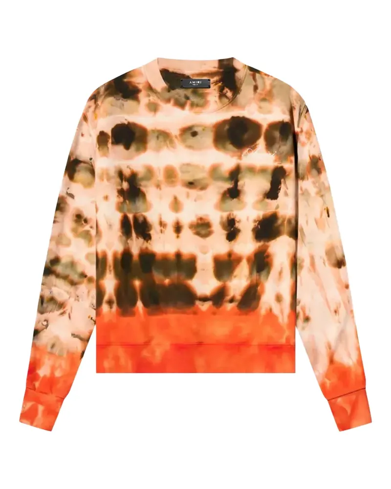 Amiri Sweatshirt mit Batikmuster - Nude Nude
