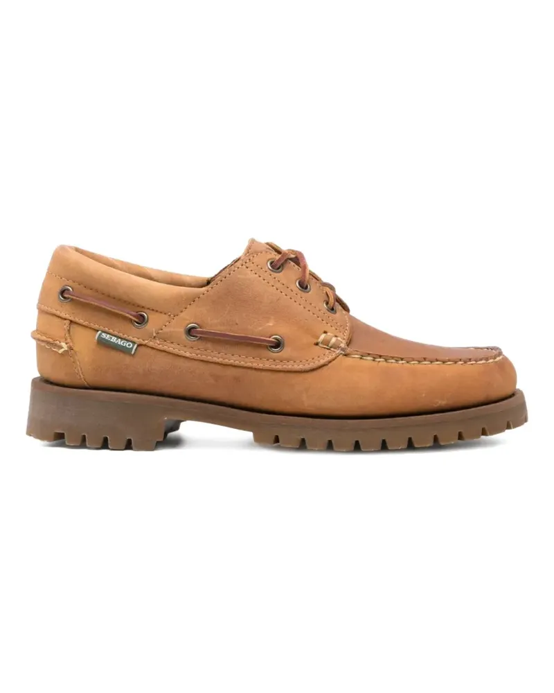 Sebago Acadia Crazy Horse Segelschuhe - Braun Braun