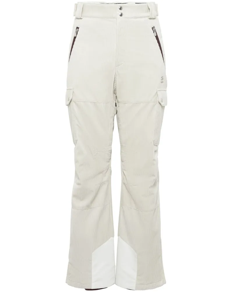 Brunello Cucinelli Wattierte Mountain Hose - Weiß Weiß