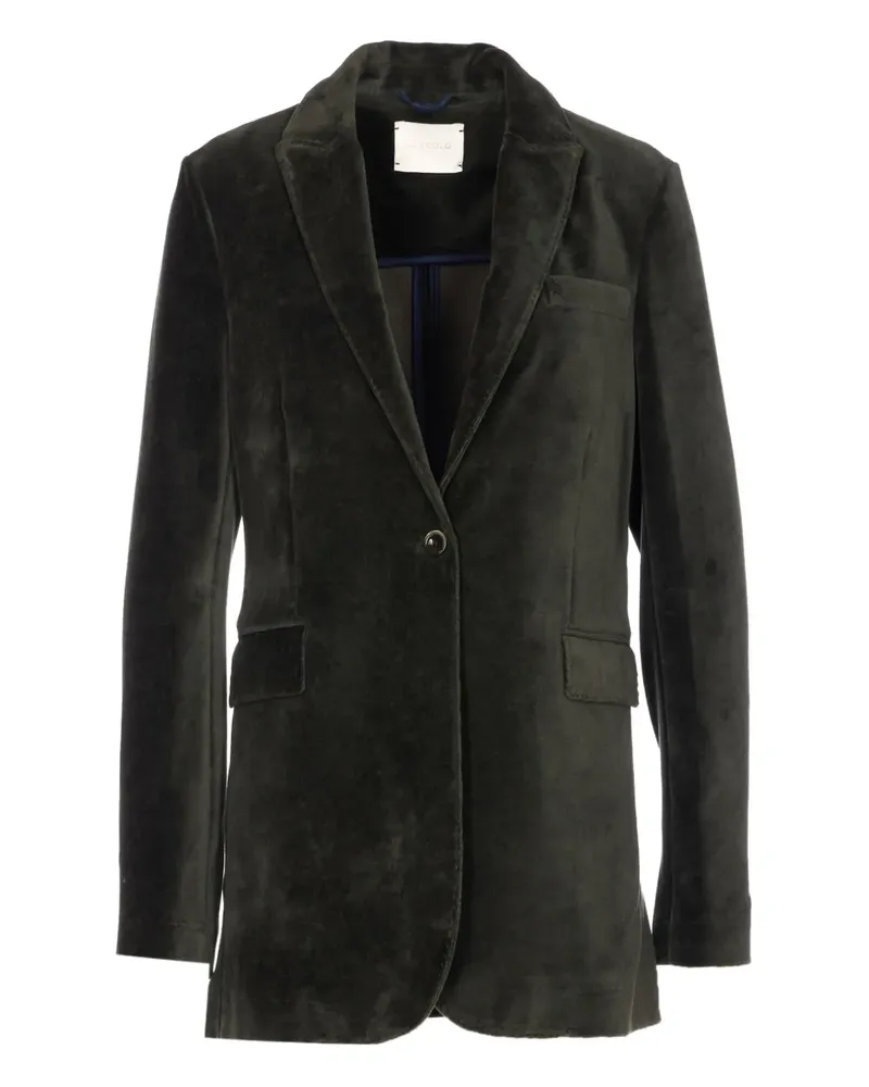 CIRCOLO 1901 Blazer aus Samt - Grün Grün