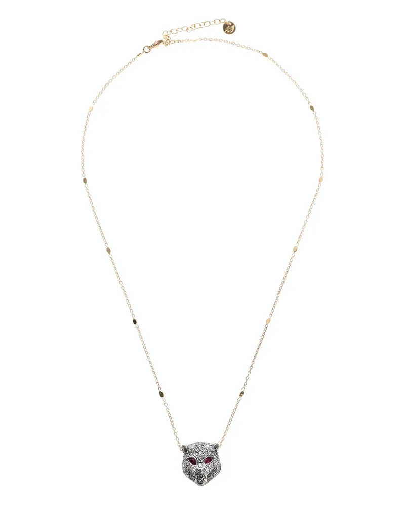 Gucci 18K yellow gold Le Marché des Merveilles necklace - Silber Silber