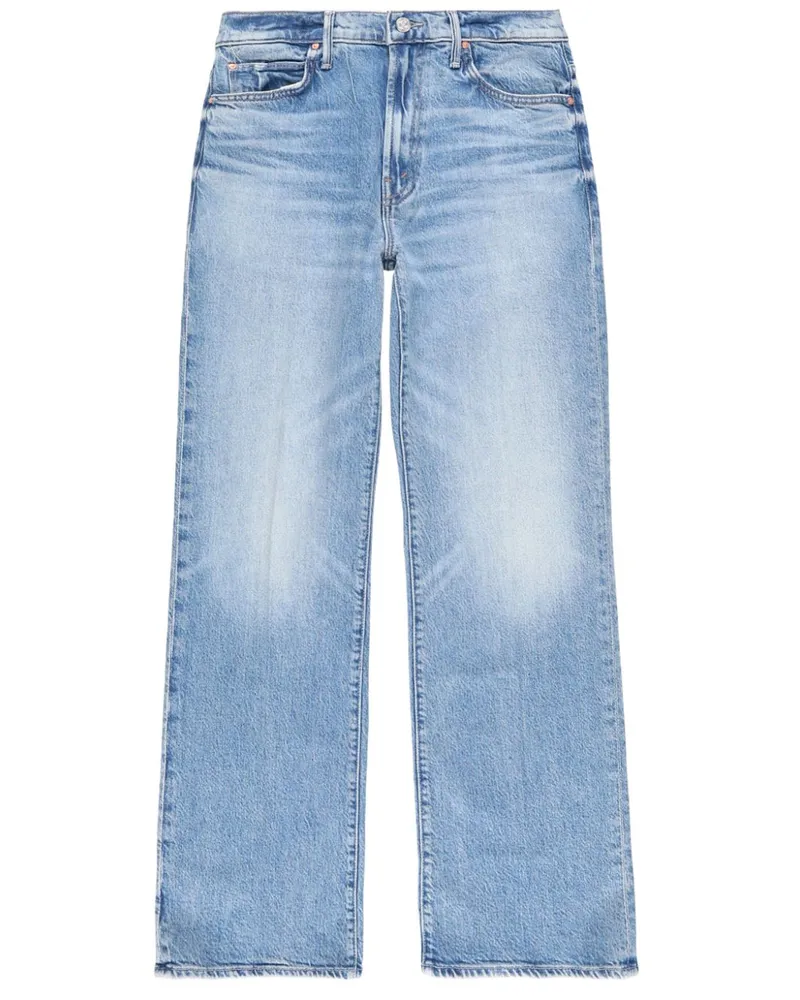 Mother The Kick It Wide-Leg-Jeans - Blau Blau