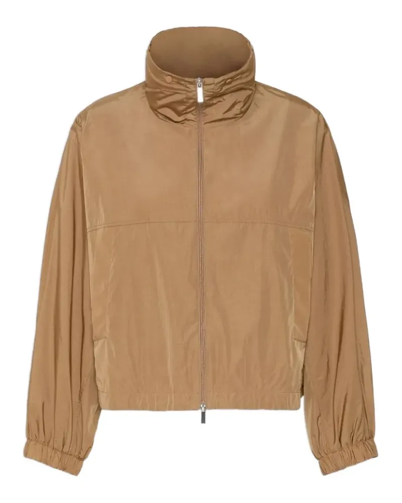 Max Mara Wasserabweisender Windbreaker aus Canvas - Nude Nude