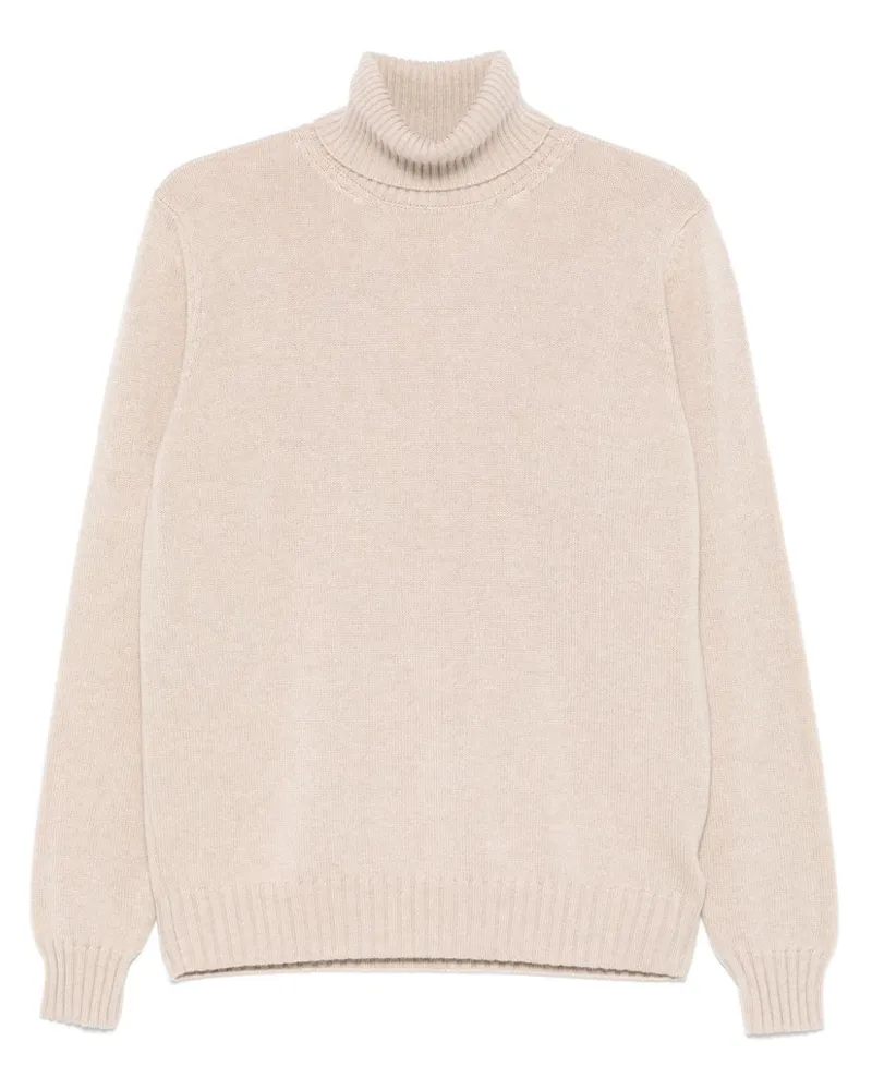 Dell'oglio Klassischer Kaschmirpullover - Nude Nude