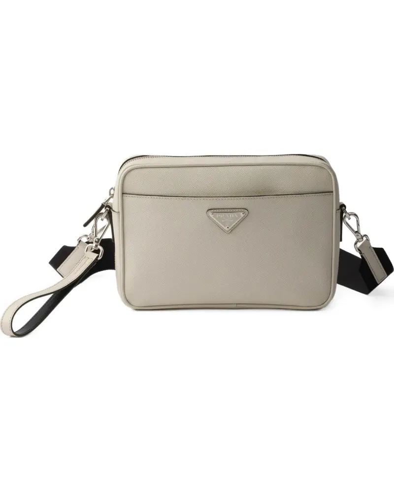 Prada Saffiano leather shoulder bag - Nude Nude