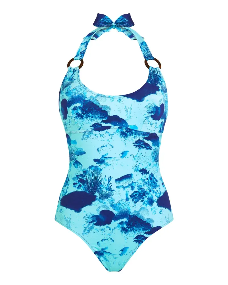 Vilebrequin Coral Reef Badeanzug - Blau Blau