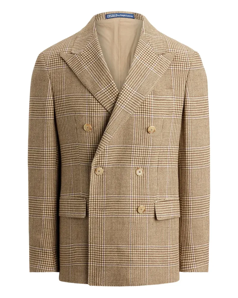 Ralph Lauren double-breasted blazer - Nude Nude
