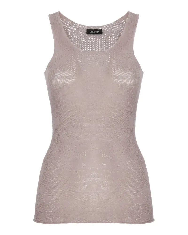 Avant Toi scoop-neck tank top - Rosa Rosa