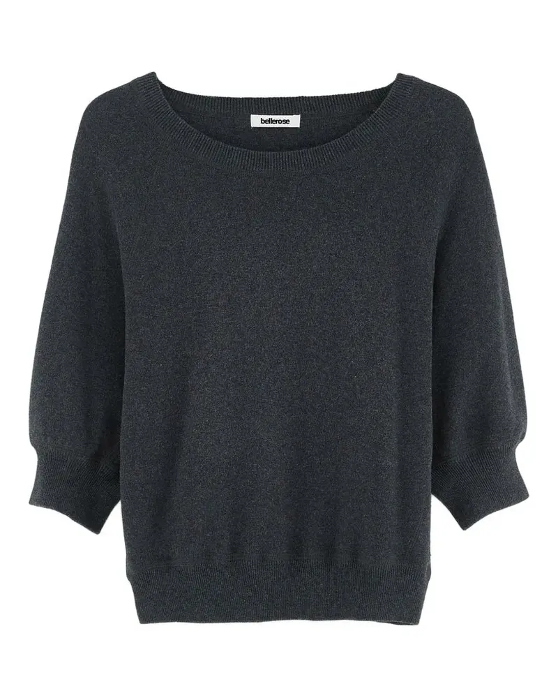Bellerose Anglet fine-knit scoop-neck sweater - Grau Grau