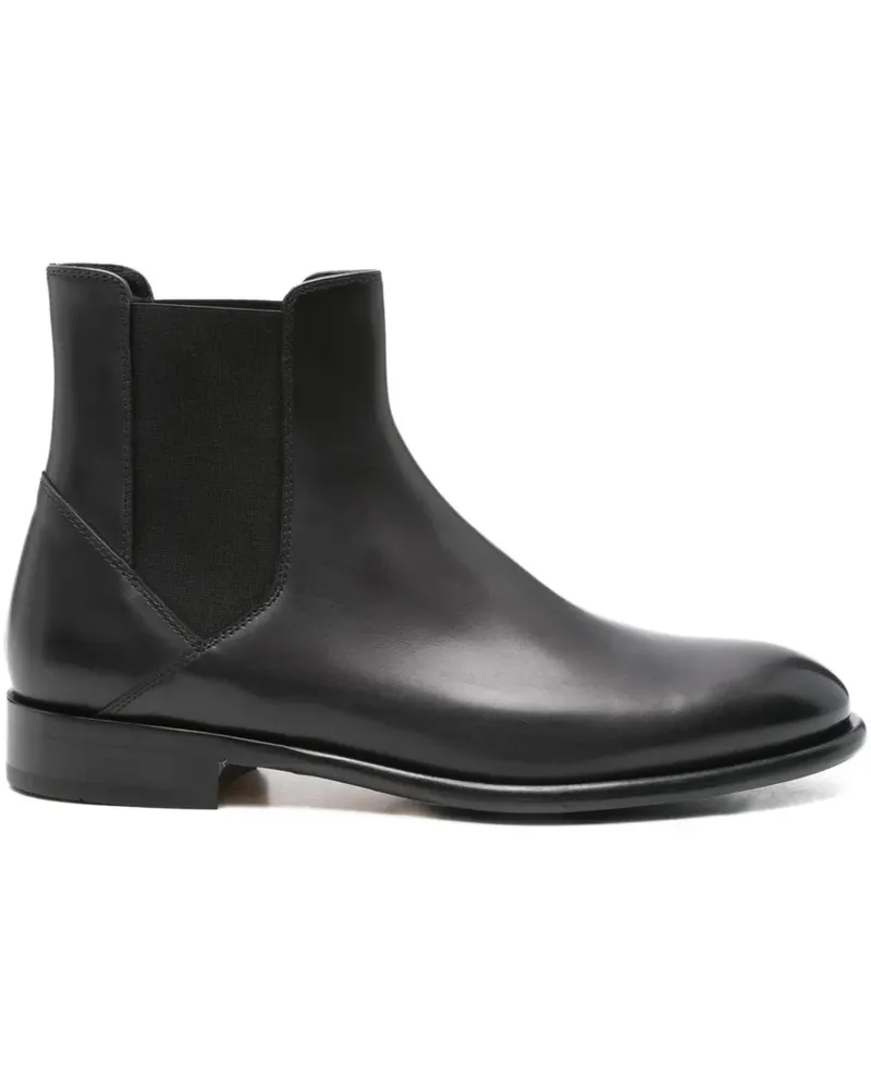 Doucal´s Klassische Chelsea-Boots - Schwarz Schwarz