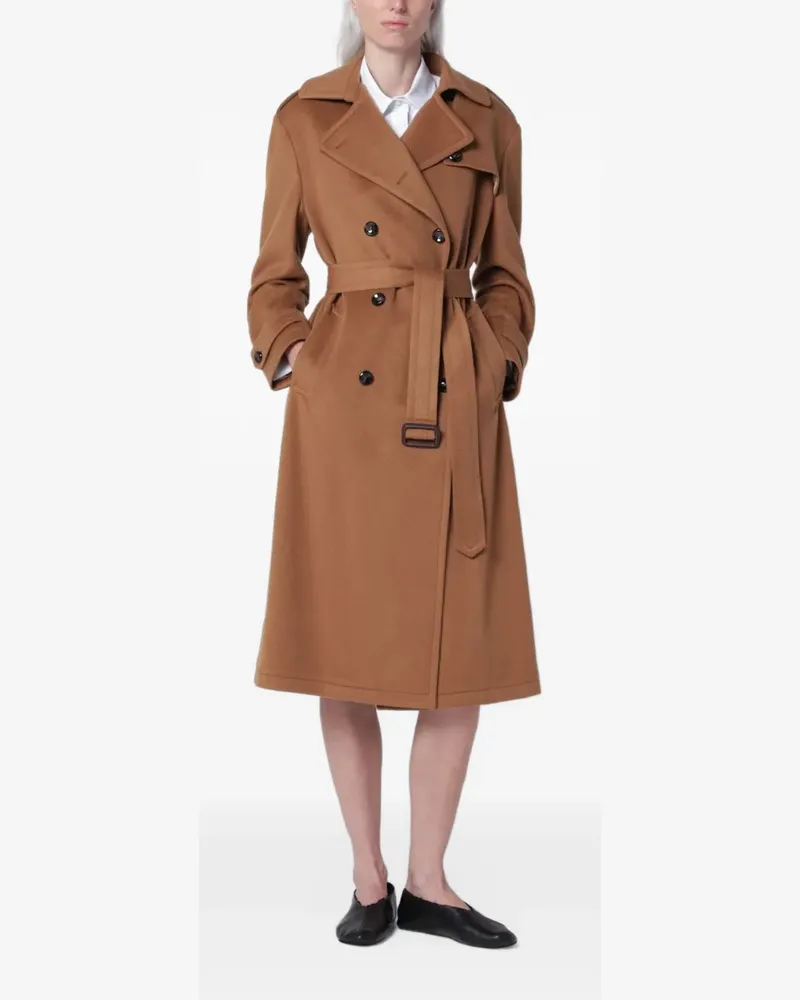 Tagliatore Doppelreihiger Trenchcoat - Braun Braun