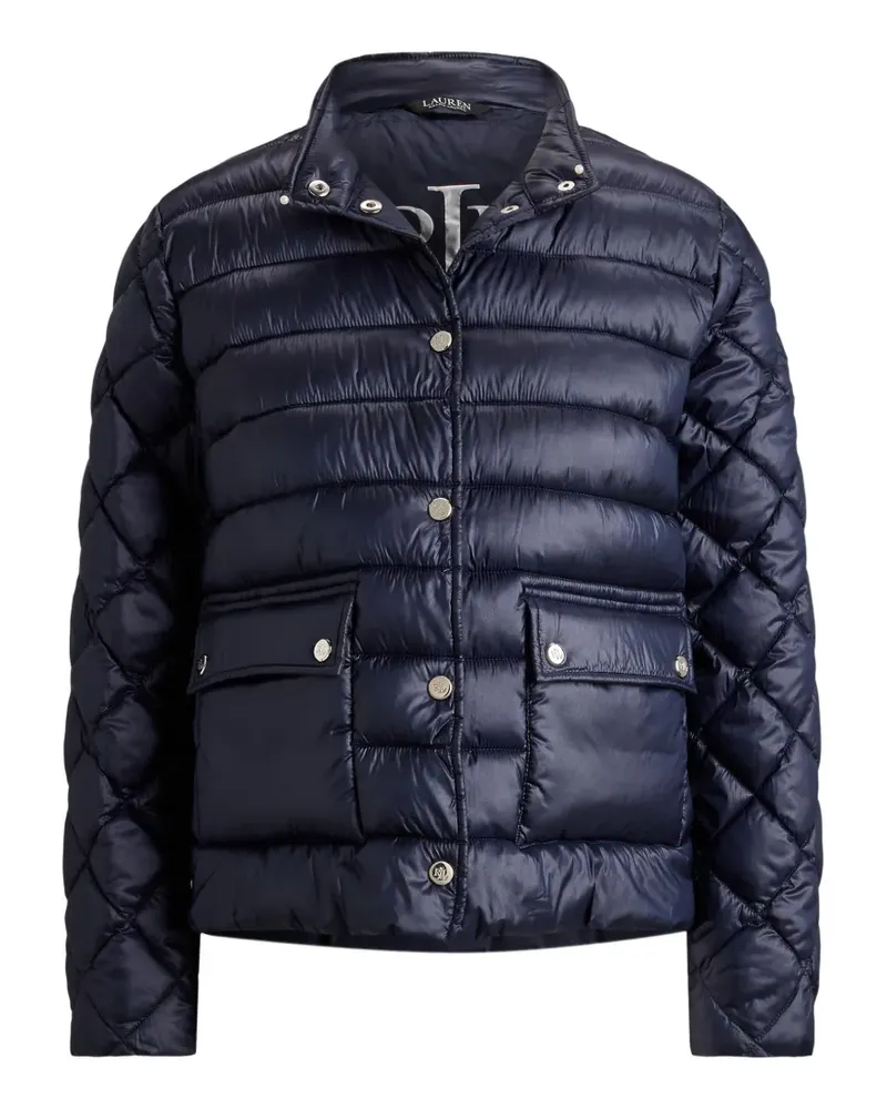 Ralph Lauren Gesteppte Jacke mit Stehkragen - Blau Blau