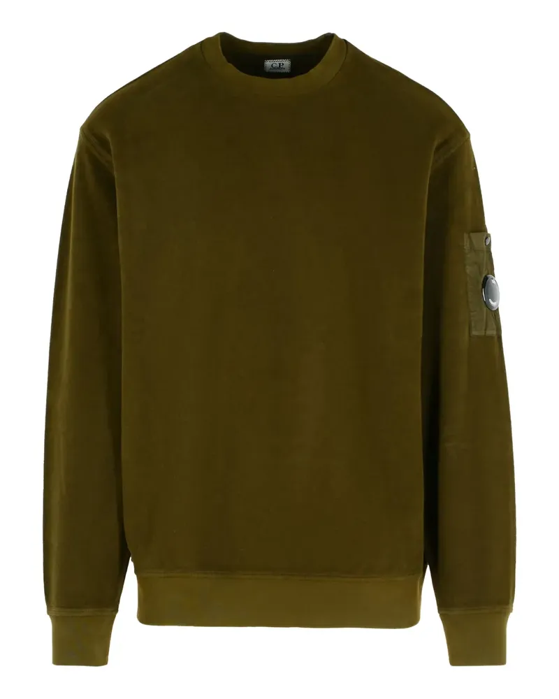 C.P. Company Sweatshirt mit aufgesetzter Tasche - Grün Grün