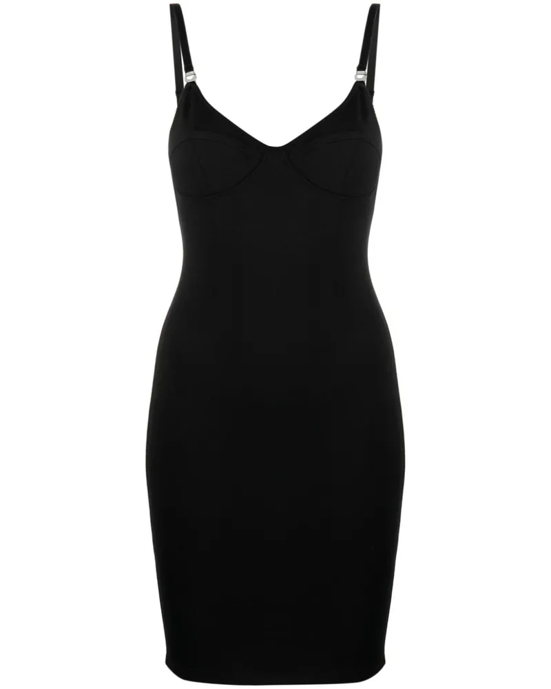 COPERNI Gerafftes Bustierkleid - Schwarz Schwarz