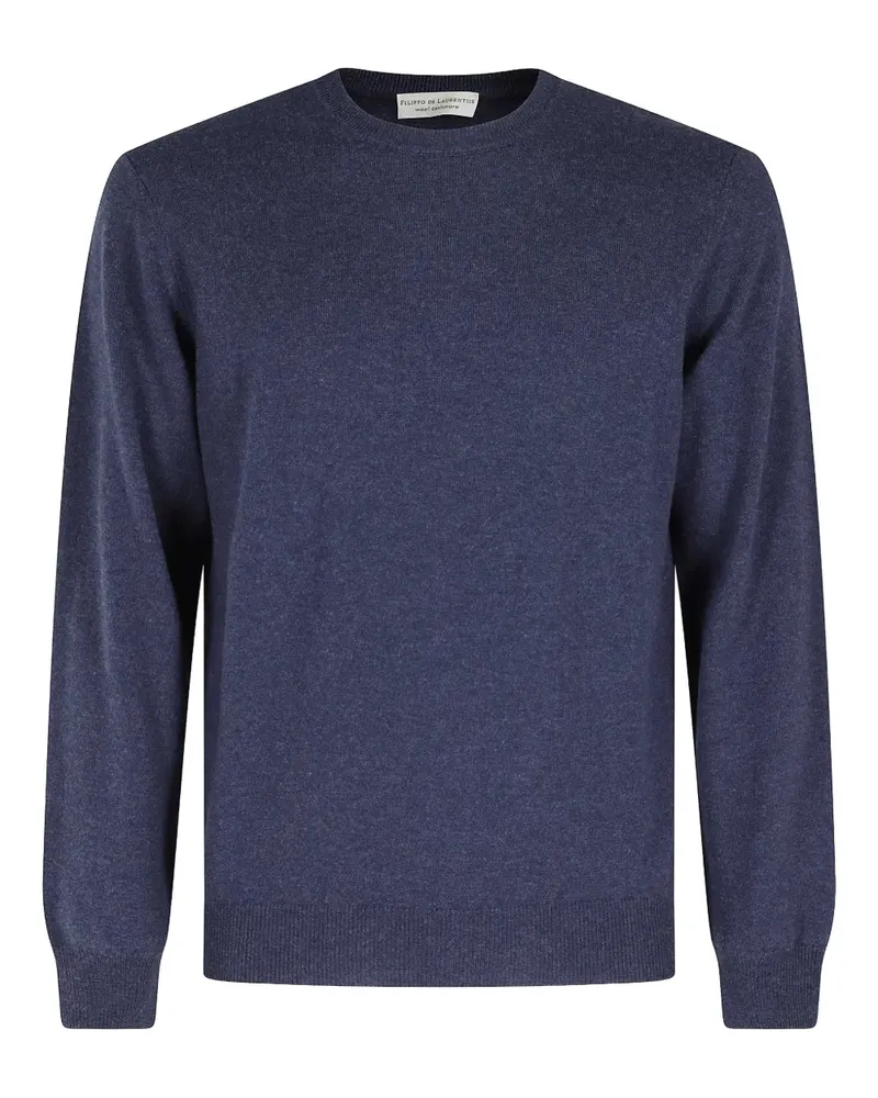 Filippo de Laurentiis Pullover mit Rundhalsausschnitt - Blau Blau