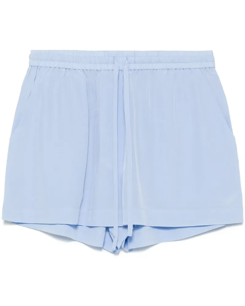P.A.R.O.S.H. Shorts aus Seide - Blau Blau
