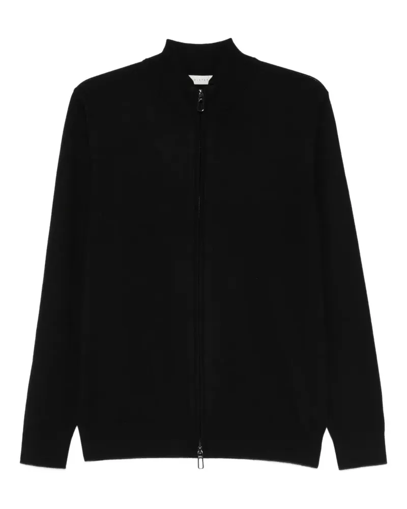 Diktat zip-fastening cardigan - Schwarz Schwarz