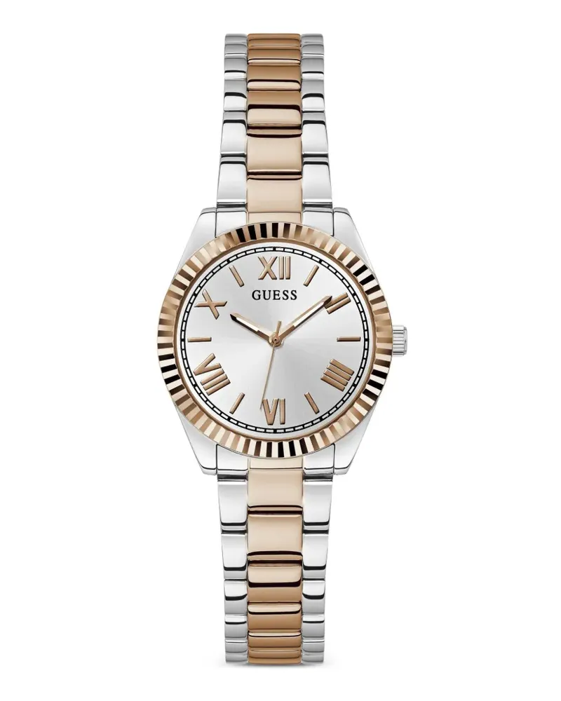 Guess Mini Luna Armbanduhr 30mm - Silber Silber