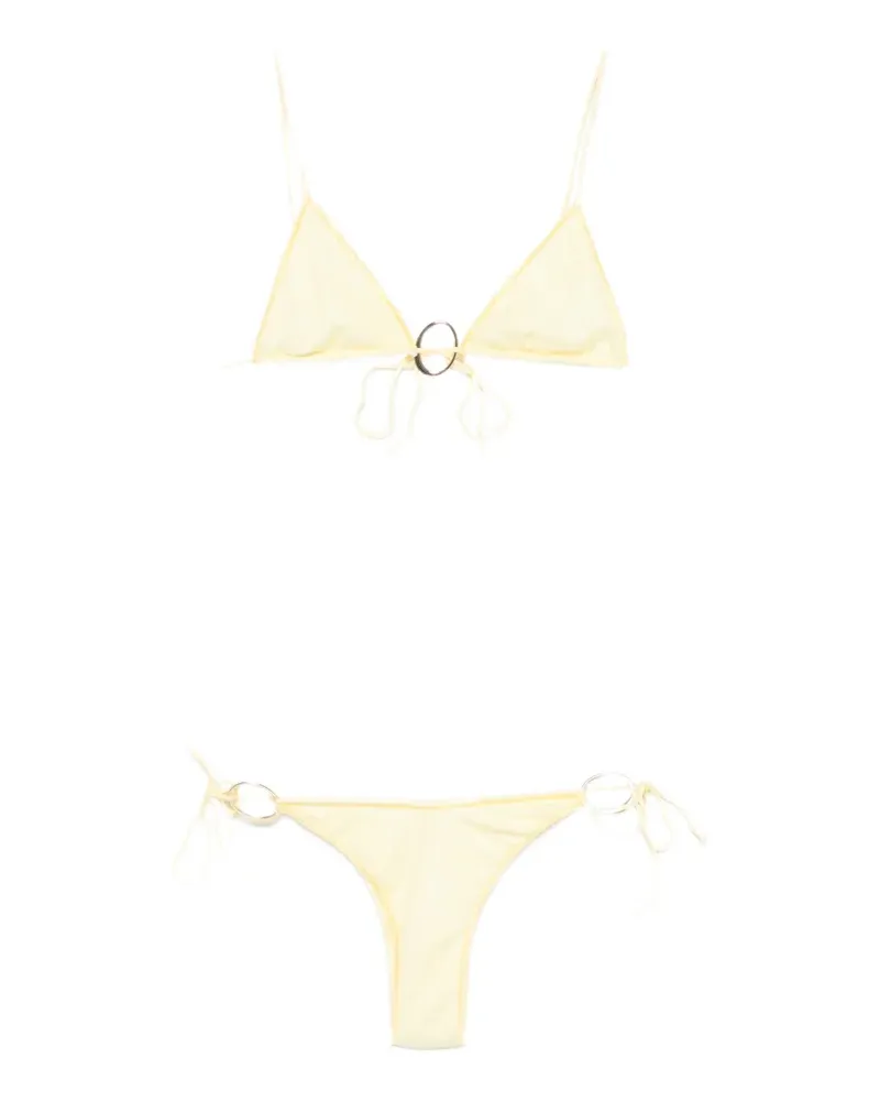 Oséree Bikini mit Ring - Gelb Gelb