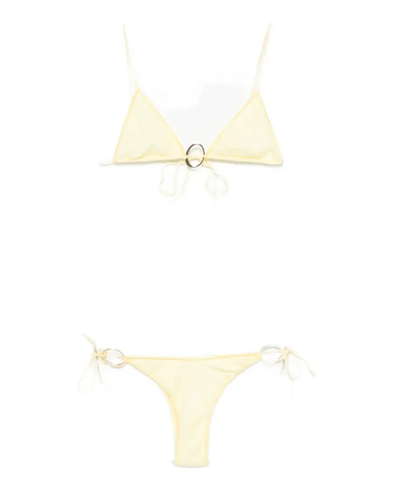 Oséree ring-detail bikini - Gelb Gelb
