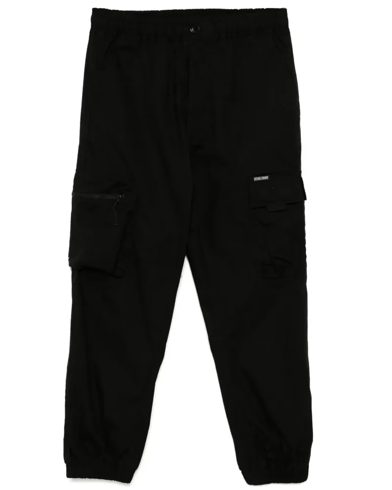 Izzue Klassische Cargohose - Schwarz Schwarz