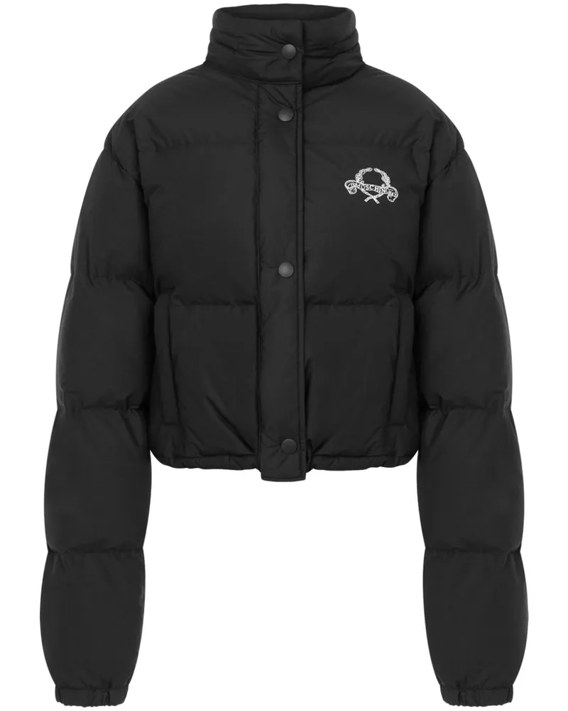 Moschino Gefütterte Jacke - Schwarz Schwarz