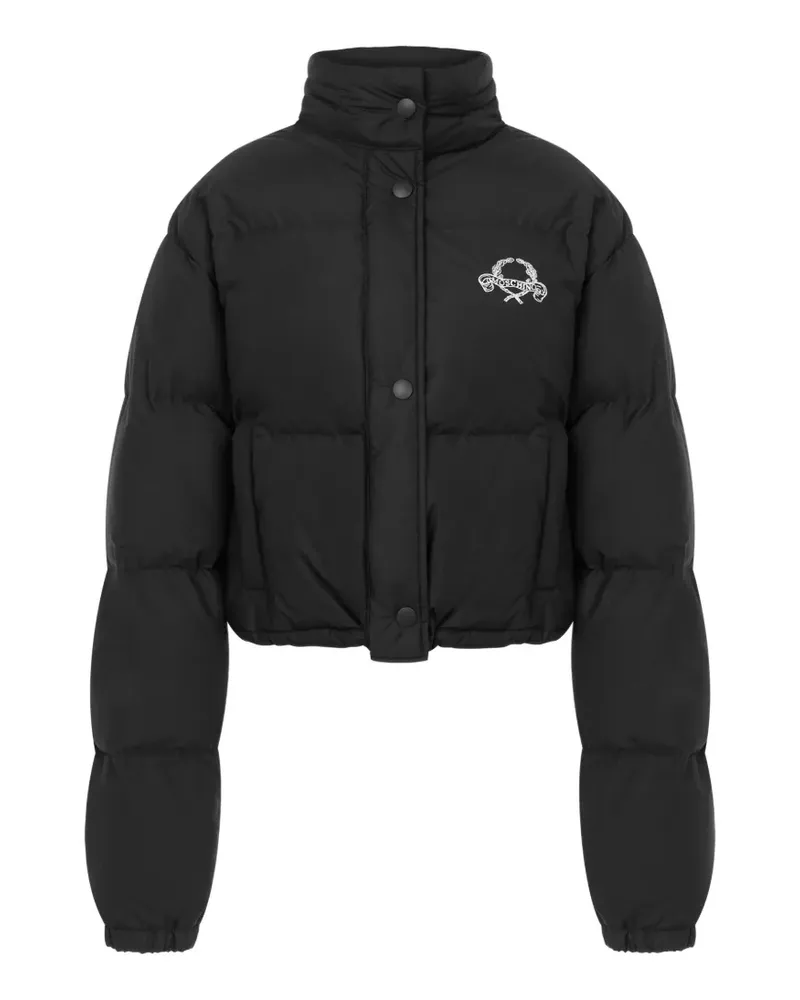 Moschino Gefütterte Jacke - Schwarz Schwarz