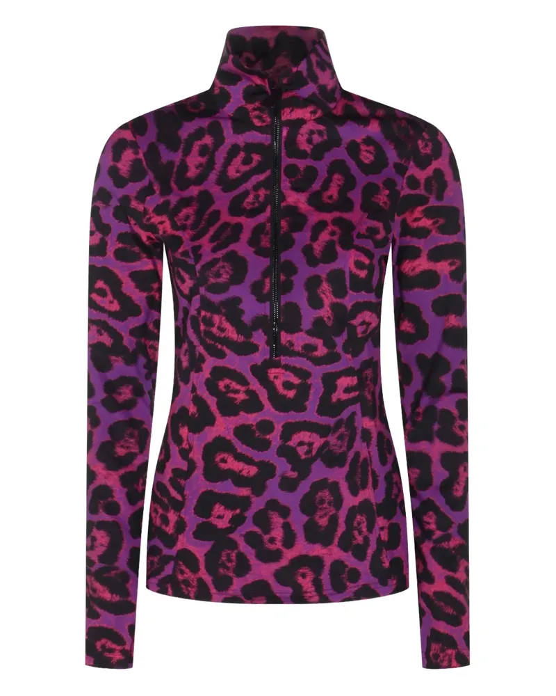 GOLDBERGH Oberteil mit Leoparden-Print - Violett Violett