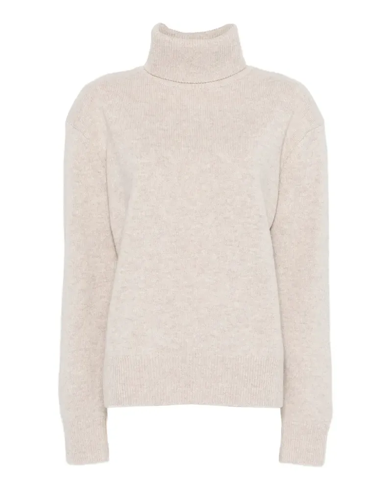 FRANKIE Shop Pullover mit Rollkragen - Nude Nude