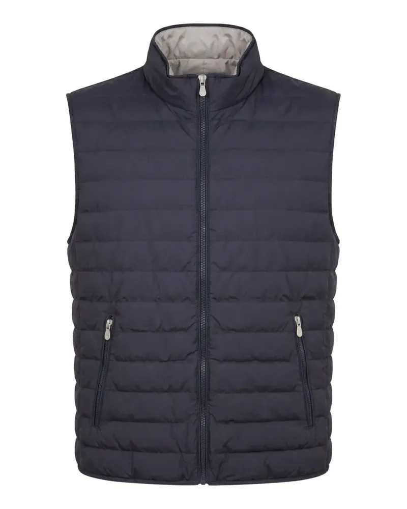 Brunello Cucinelli quilted gilet - Blau Blau