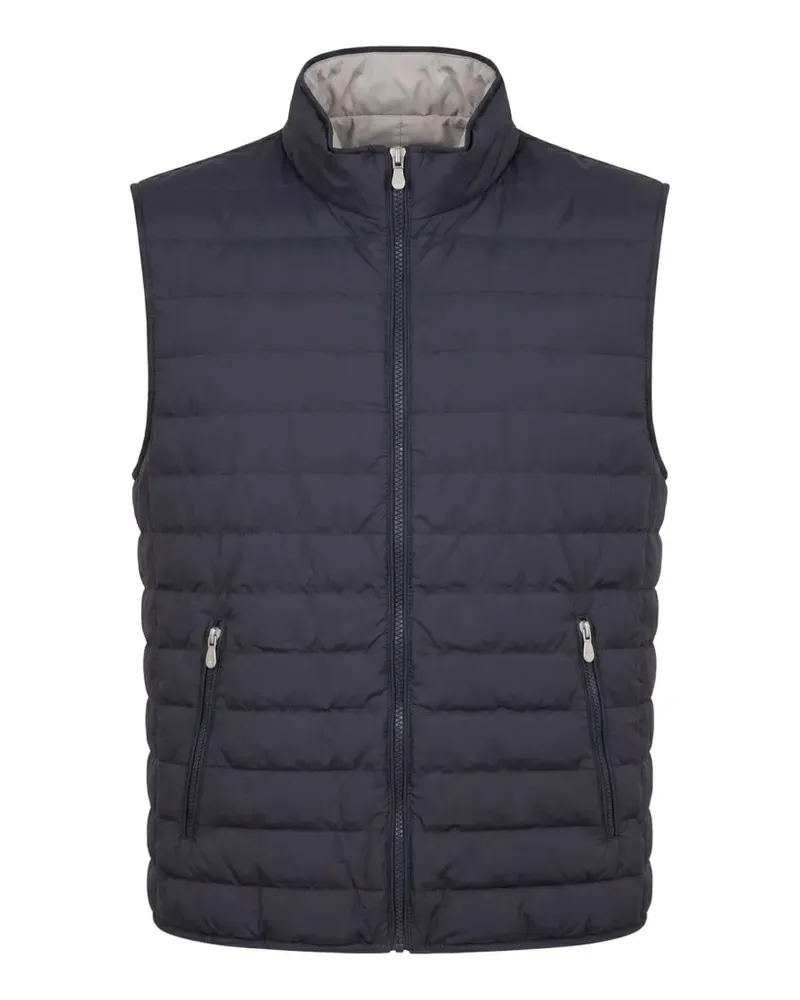 Brunello Cucinelli quilted gilet - Blau Blau